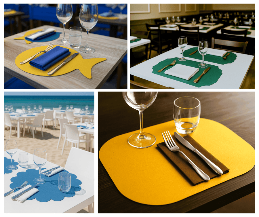 tovagliette fustellate